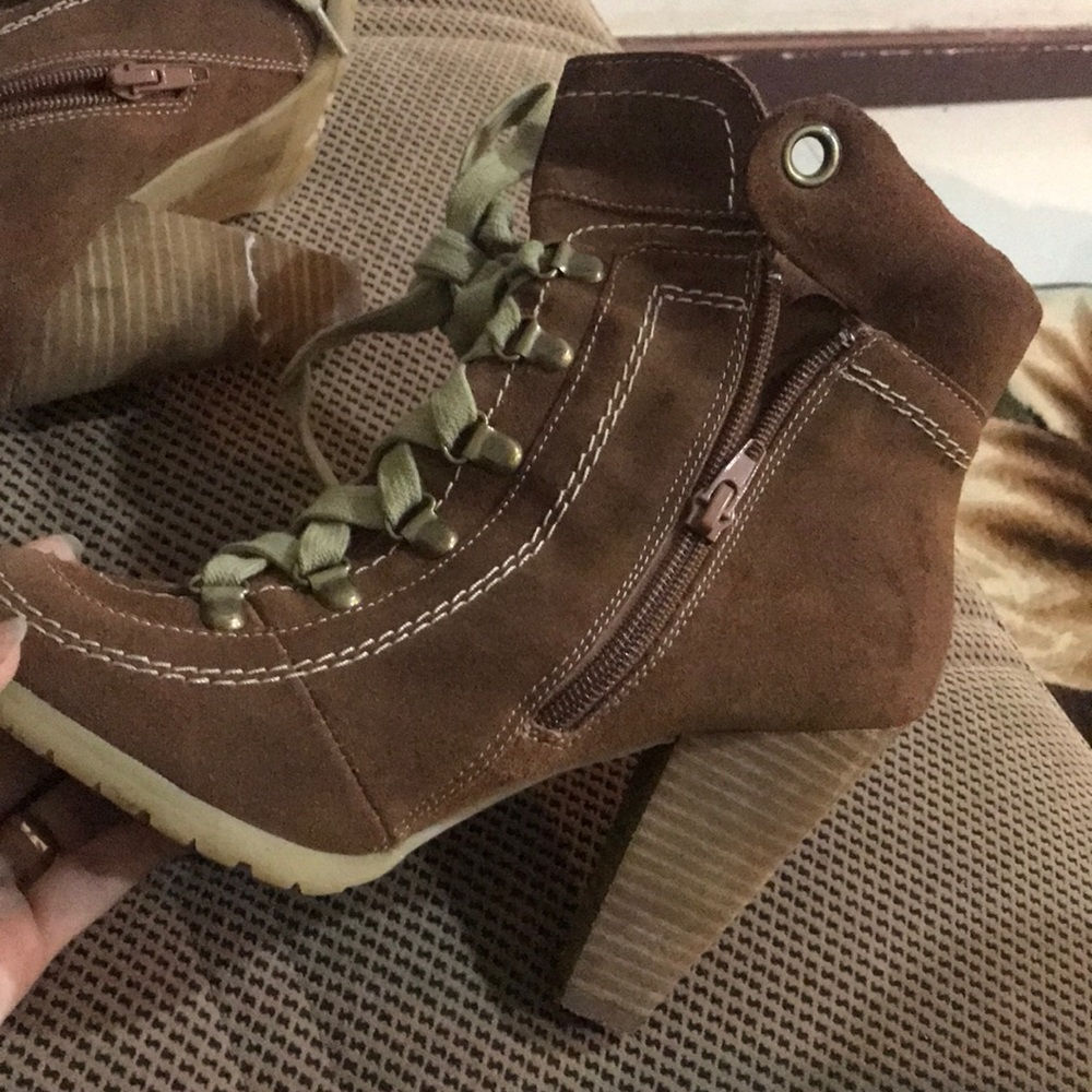 boot shoes high heels